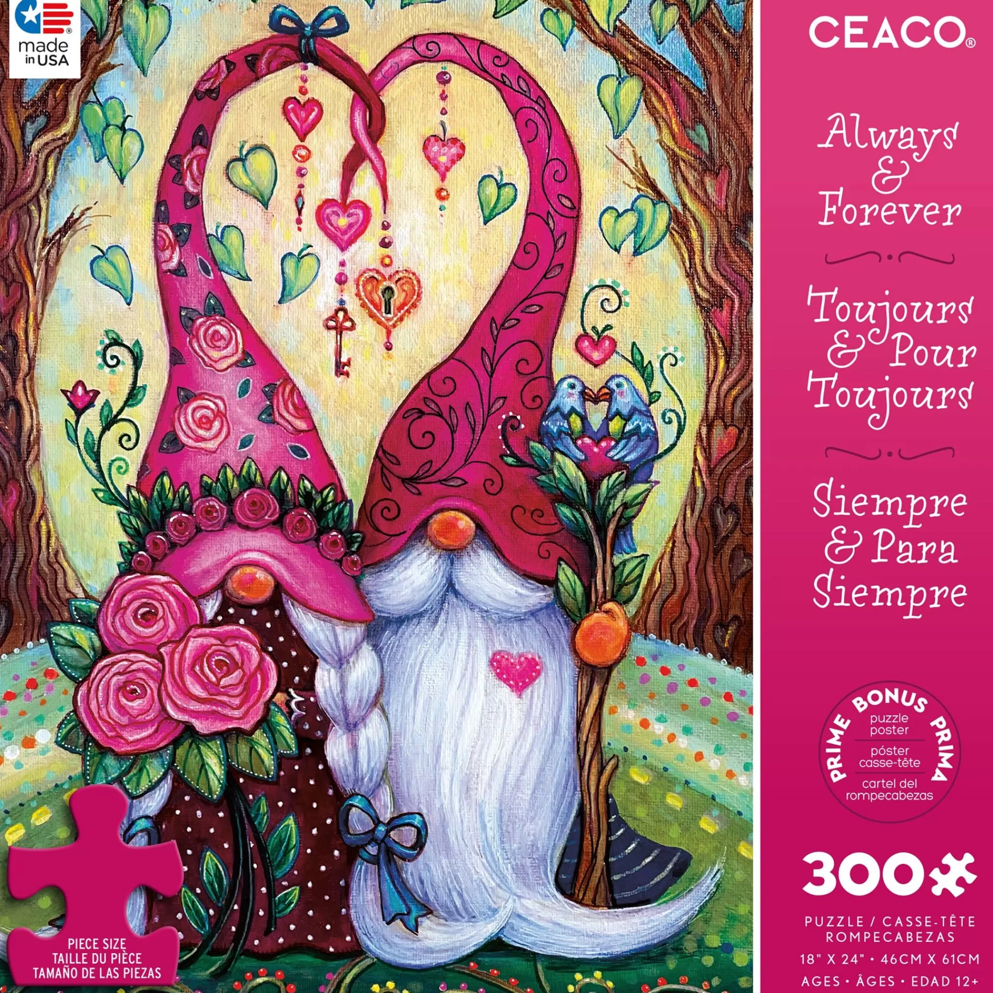 Ceaco Always And Forever (Marjorie Sarnot) - 300 Piece Puzzle* Made In Usa' Puzzles