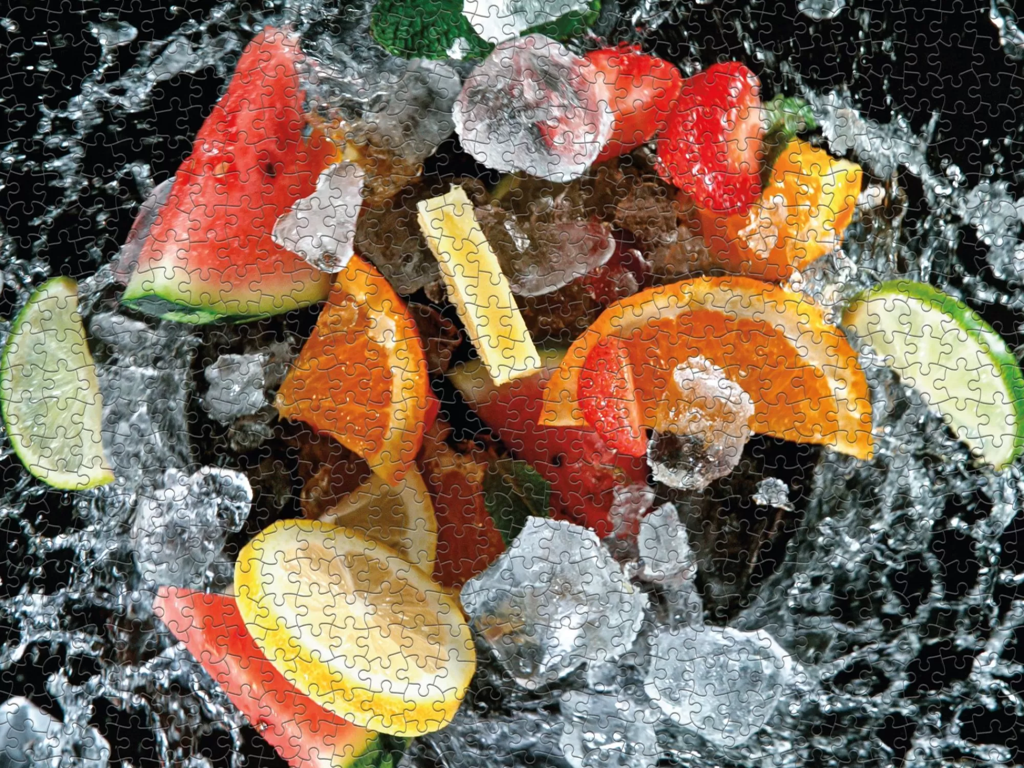 Ceaco Color Splash - Fruit Splash - 750 Piece Puzzle* Vibrant Colors