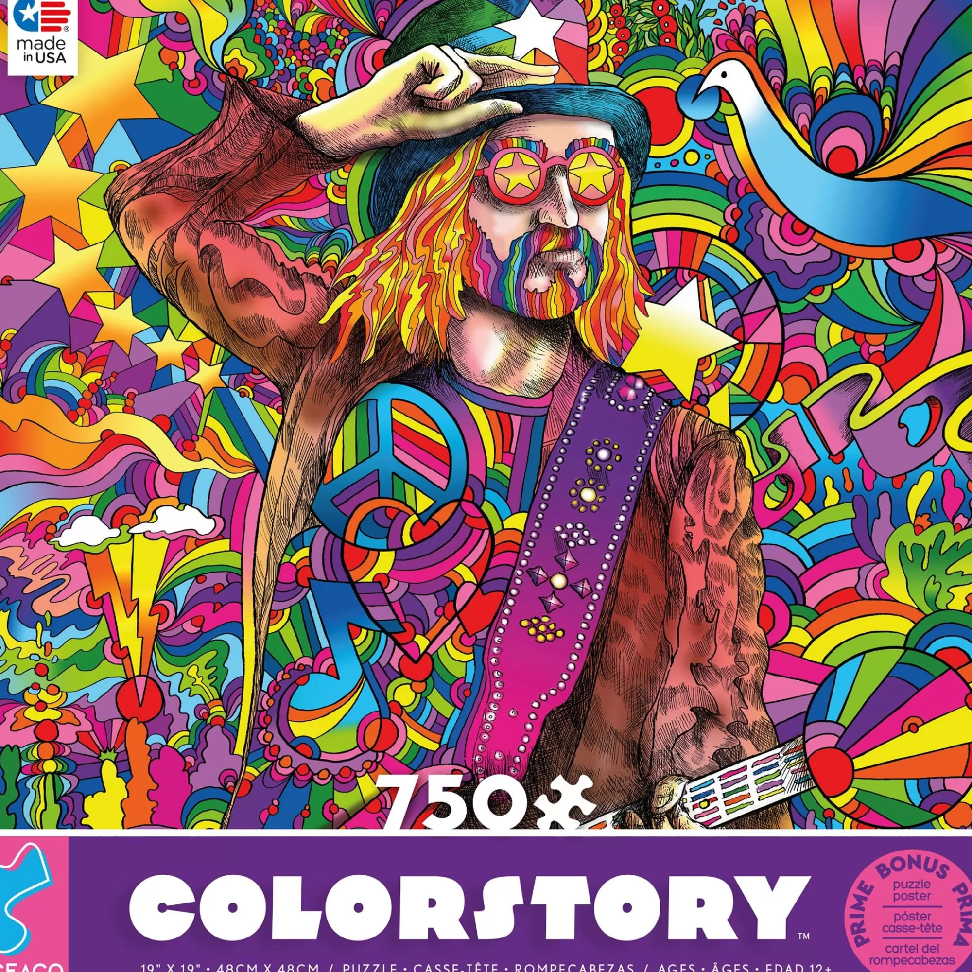 Ceaco Colorstory - Howie Green - 750 Piece Puzzle* Made In Usa' Puzzles