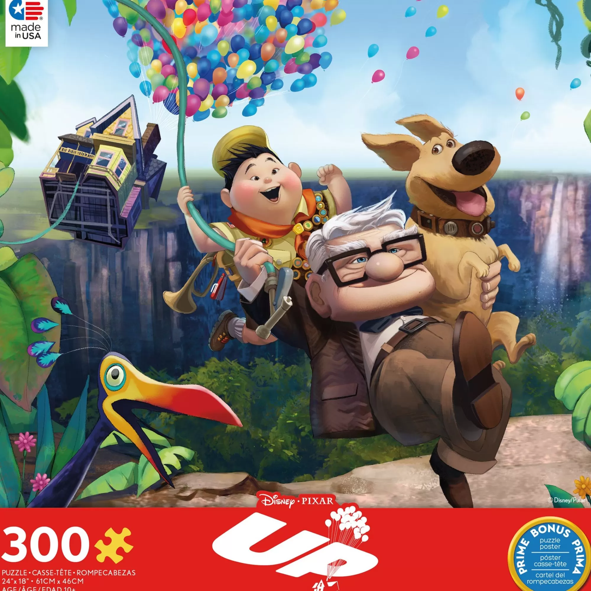 Ceaco Disney 300 Oversized Pieces - Up - 300 Piece Puzzle* Comic Art Puzzles