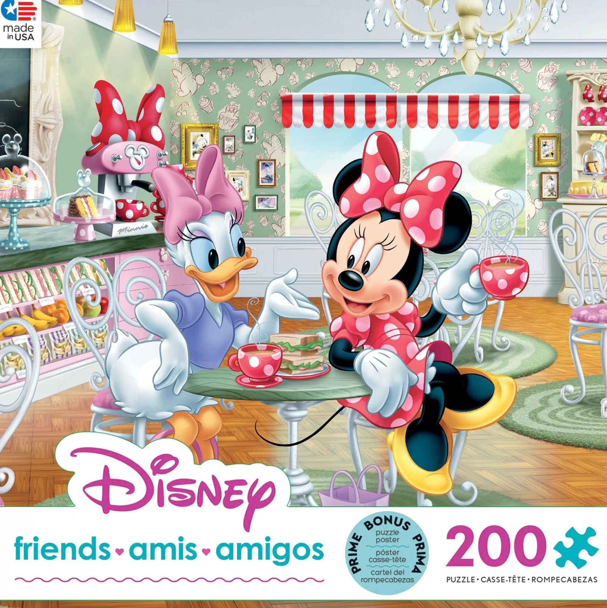 Ceaco Disney Friends - Cafe - 200 Piece Puzzle* Disney Puzzles