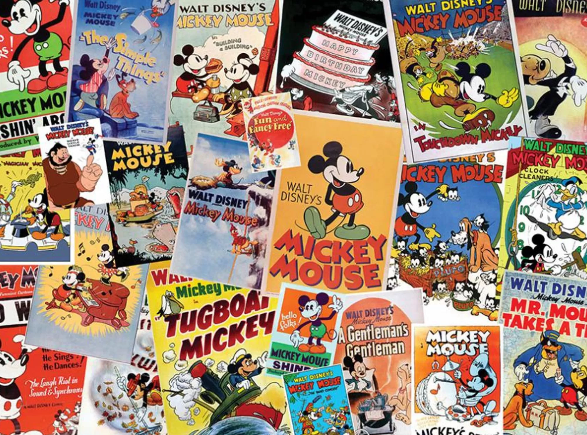 Ceaco Disney Vintage Collage - 1500 Piece Puzzle* Comic Art Puzzles