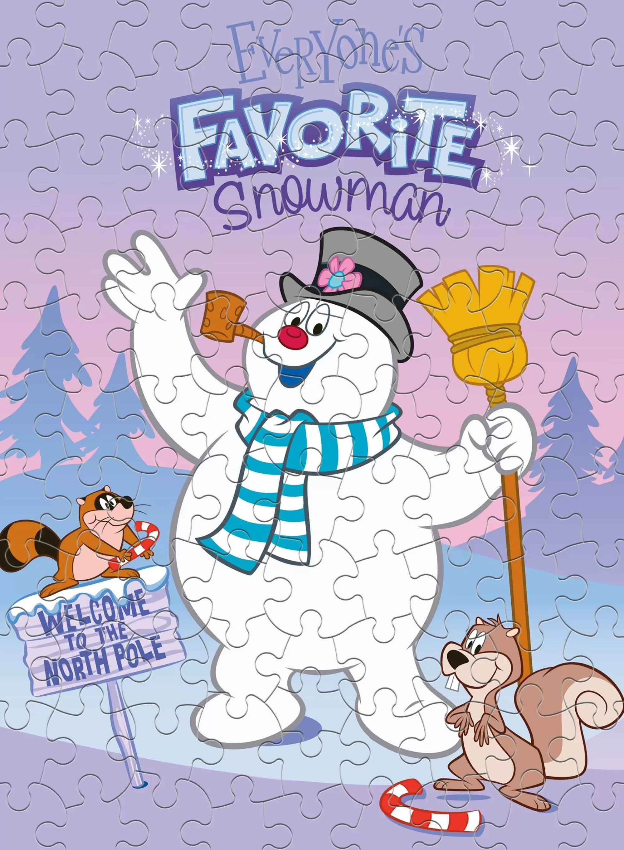 Ceaco Frosty The Snowman - Everyone'S Favorite Snowman - 100 Piece Kids Puzzle* Holiday Puzzles