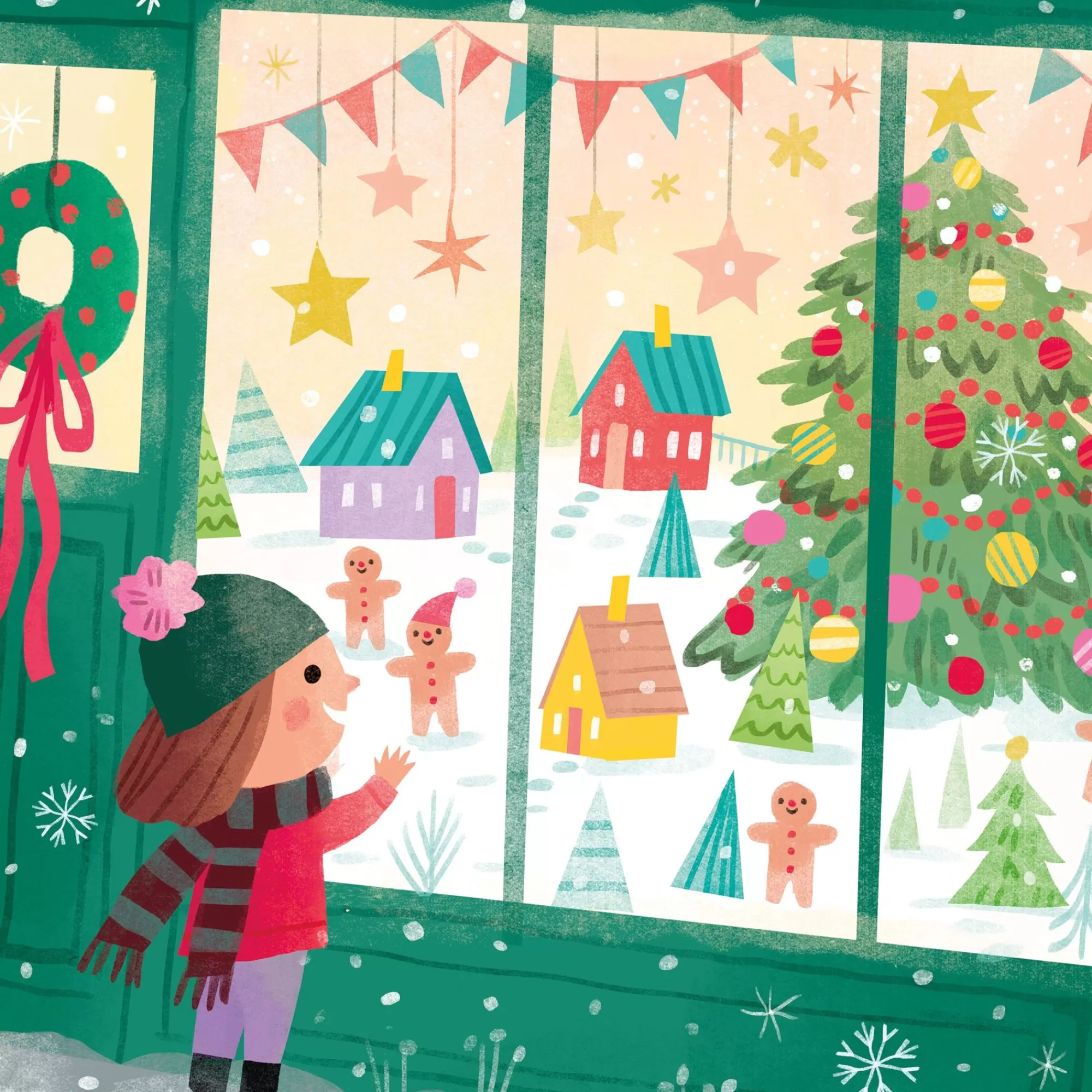 Ceaco Holiday 100 Piece - Holiday Window Shopping - 100 Piece Puzzle* Holiday Puzzles