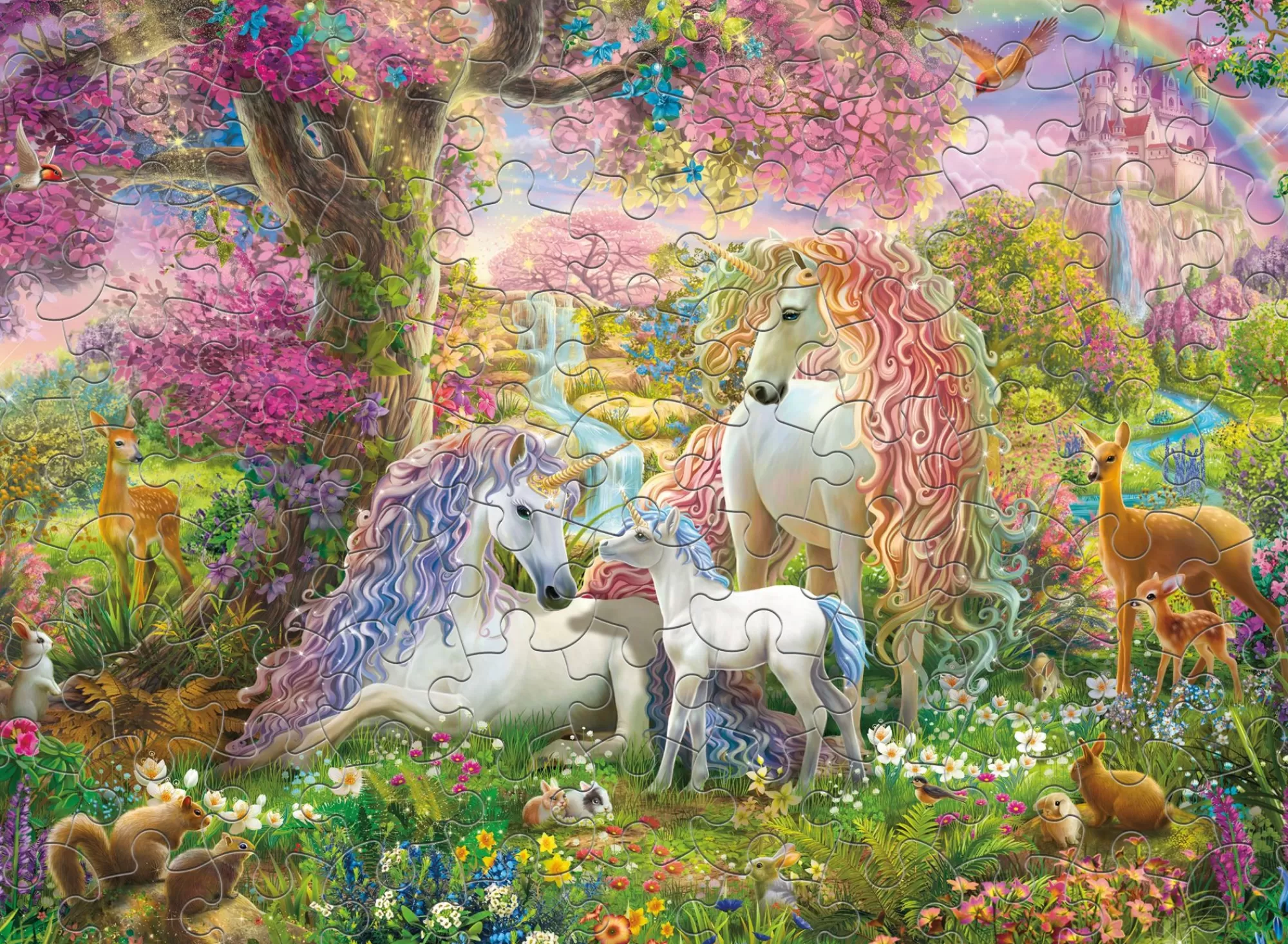 Ceaco Kids 100 Piece Puzzle - Enchanted Unicorns - 100 Piece Puzzle* Kids Puzzles