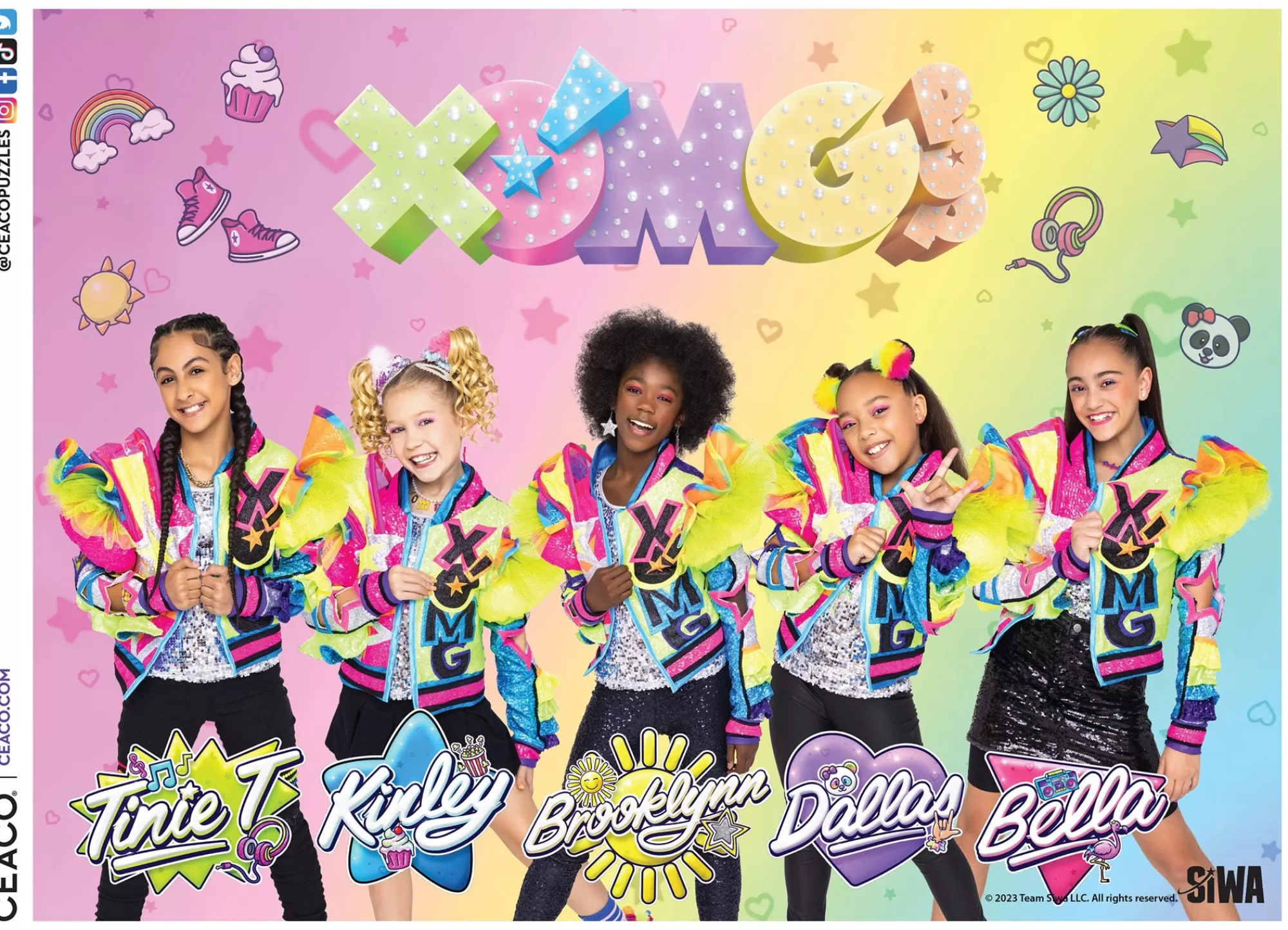 Ceaco This Girl Can - We Are Xomg Pop - 200 Piece Puzzle* Kids Puzzles